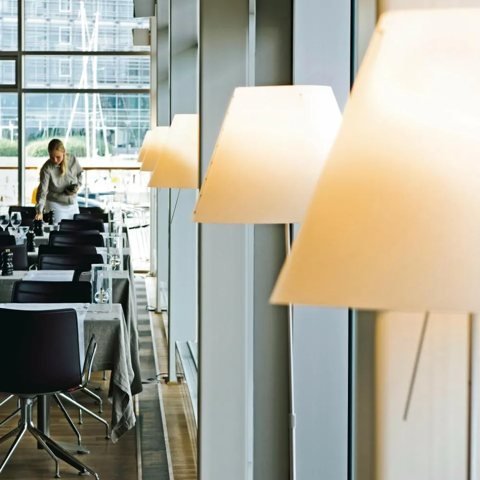 Costanza Terra Stehleuchte Teleskop/Dimmer