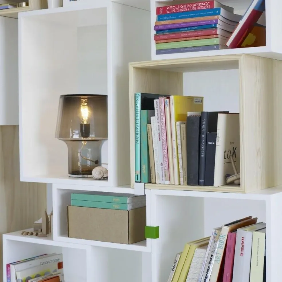 Cosy In Grey Tischleuchte