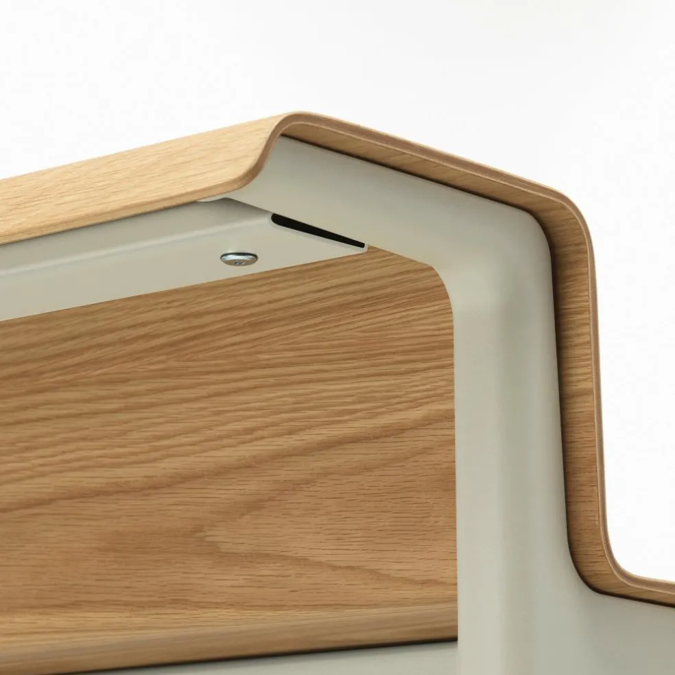 Courier Schreibtisch Gestell kreide