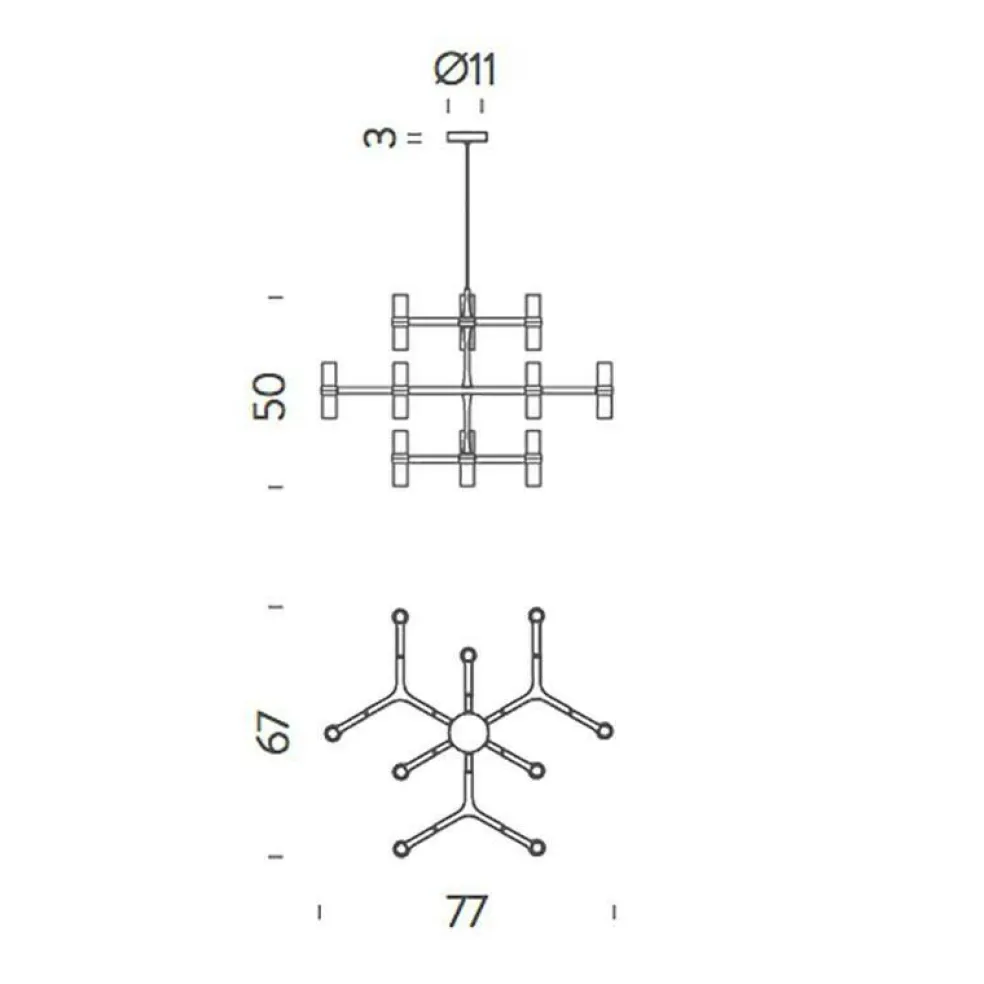 Crown Minor Kronleuchter