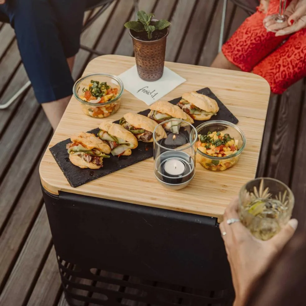 Cube Auflagebrett für Feuerkorb