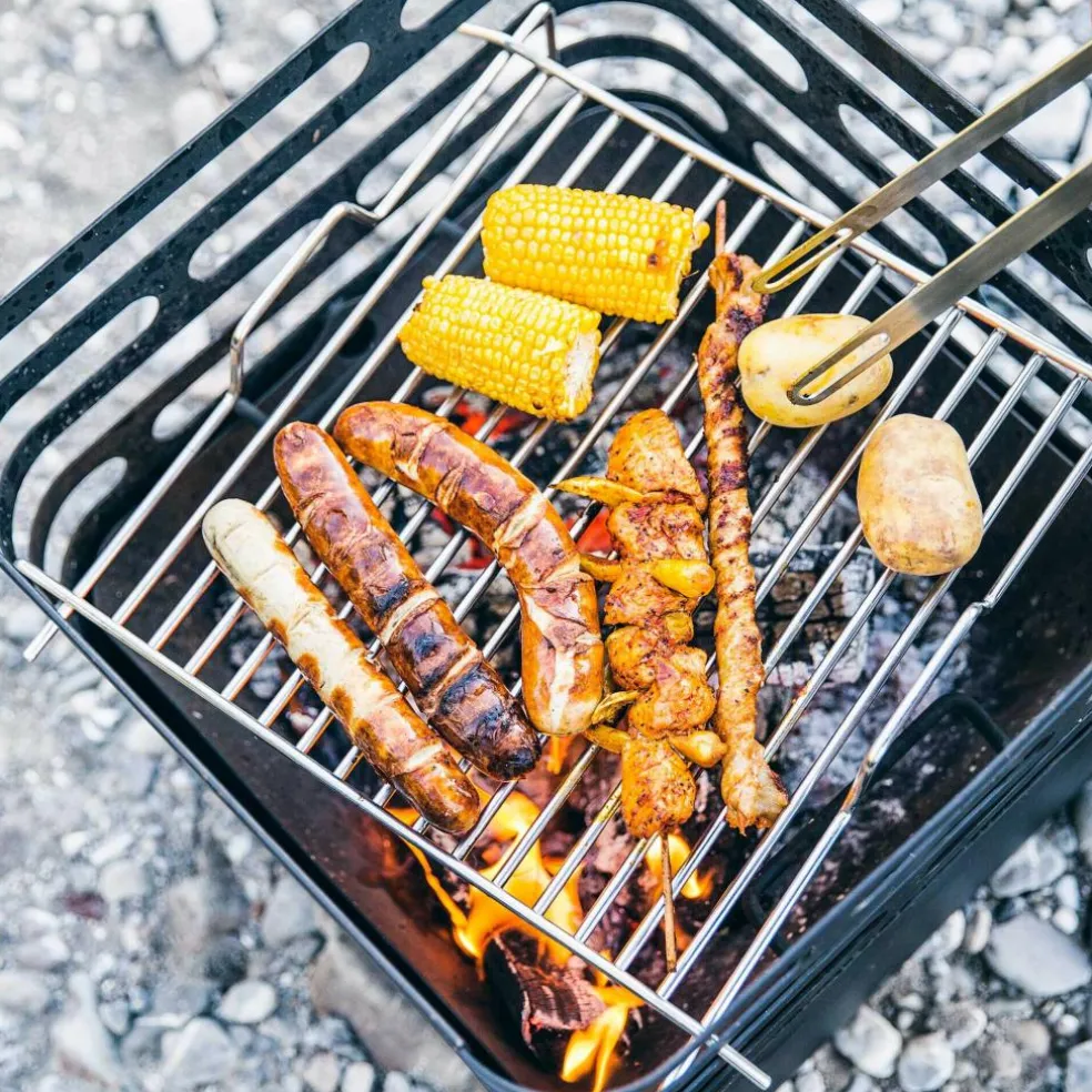 Cube Grillrost für Feuerkorb
