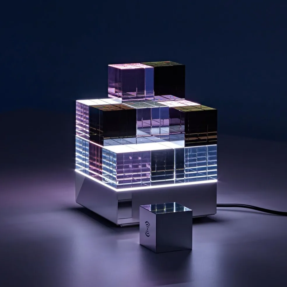 CUBELIGHTmove LED Akkuleuchte mit Funkwürfel