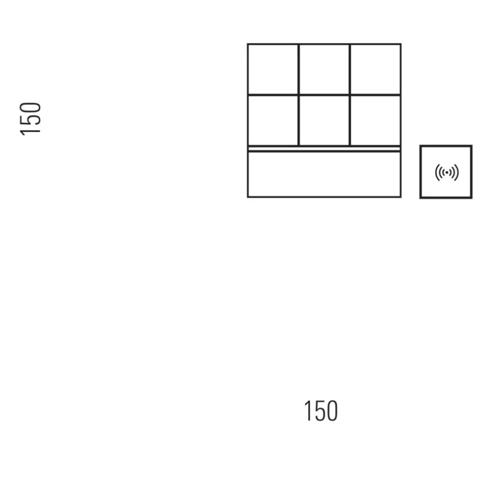CUBELIGHTmove LED Akkuleuchte mit Funkwürfel