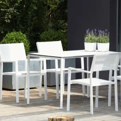 Cubic Gartenarmlehnstuhl 2er Set