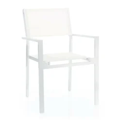 Cubic Gartenarmlehnstuhl 4er Set