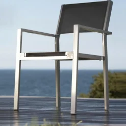 Cubic Gartenarmlehnstuhl 4er Set