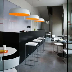 Cubo S62 Barhocker Sitzfläche Massivholz H75cm