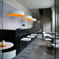 Cubo S62 Barhocker Sitzfläche Leder H65cm