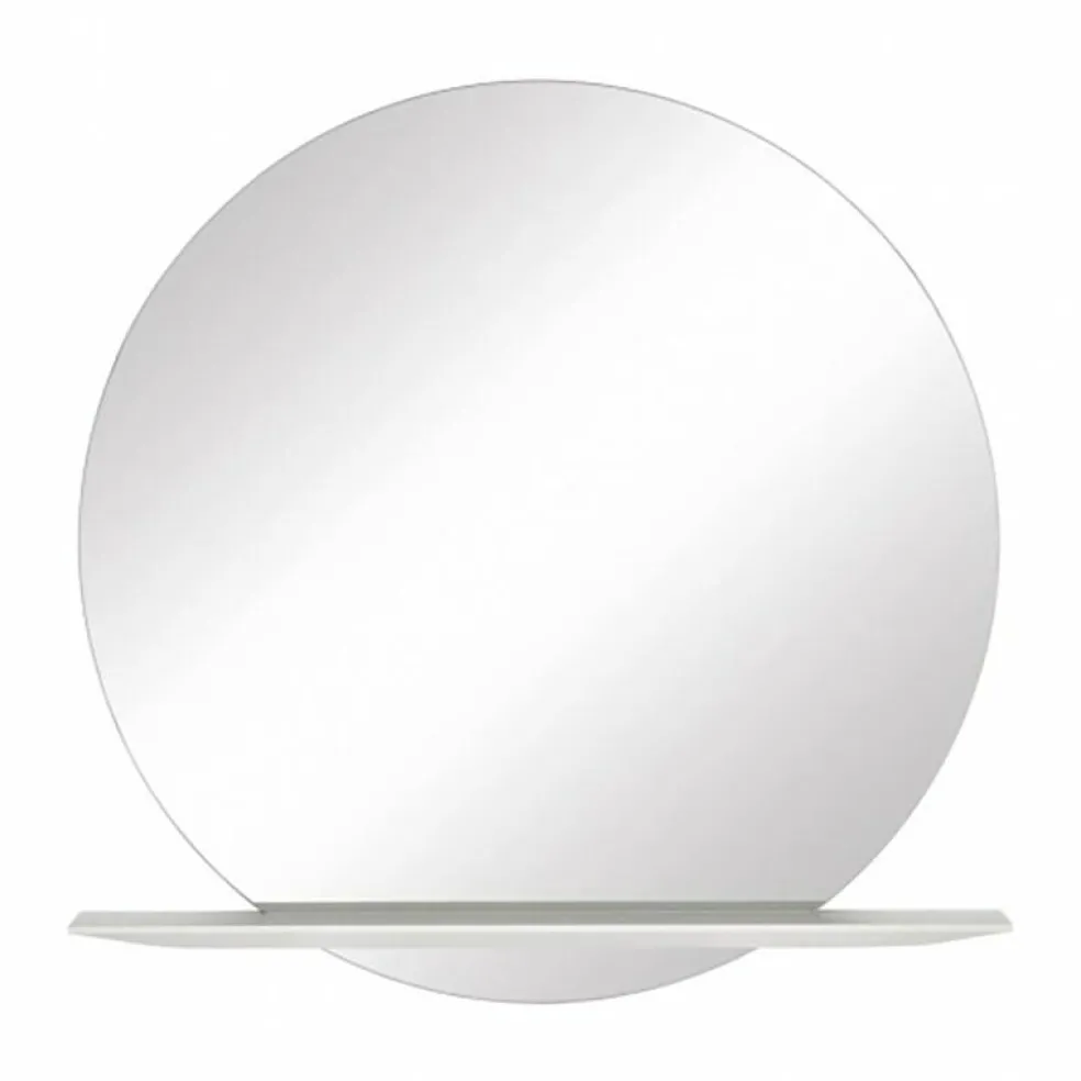 Cut Ablagebord mit Spiegel Ø 75cm