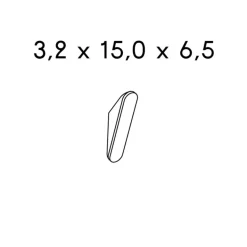 Cut Garderobenhaken 2er Set