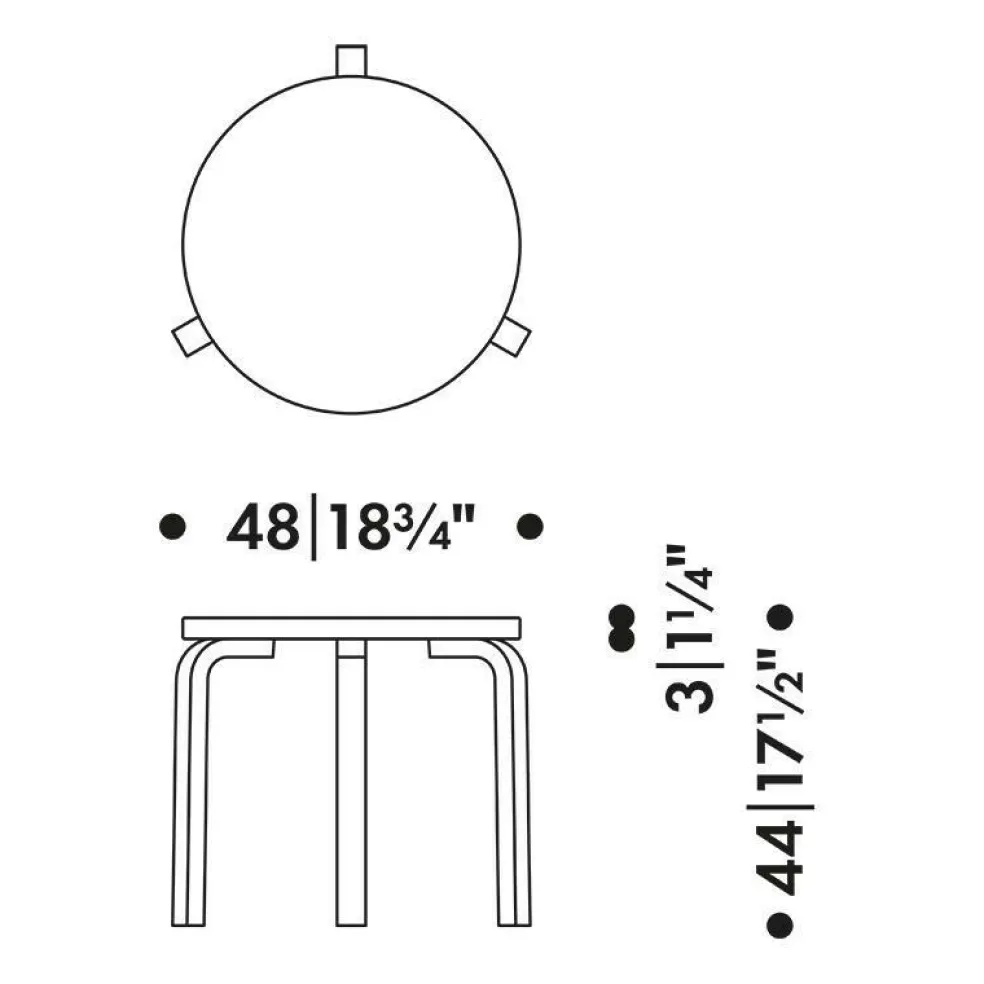 90D Beistelltisch Gestell lackiert