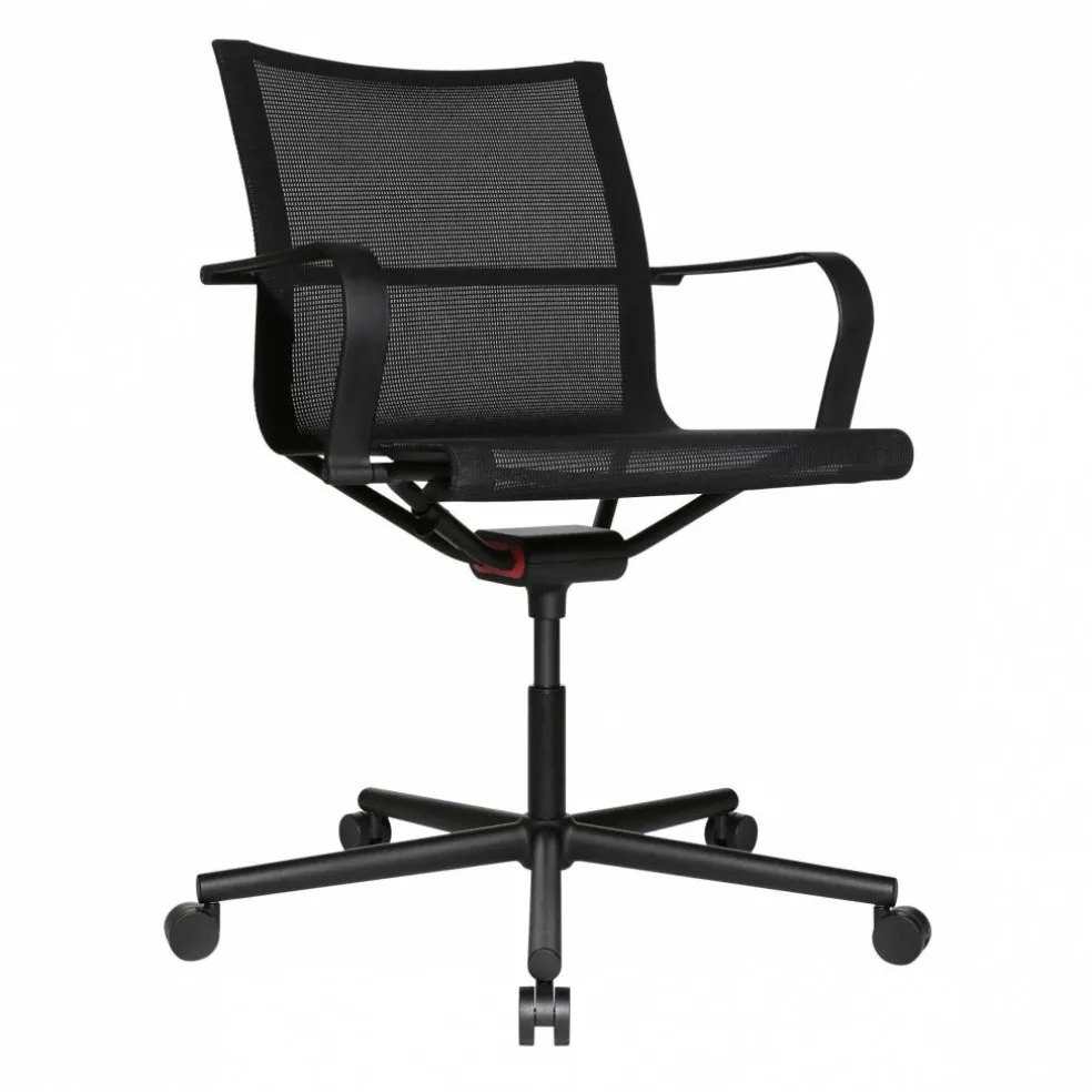 D1 Bürostuhl mit Armlehne & Rollengestell