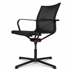 D1 Bürostuhl mit Armlehnen 4-beinig