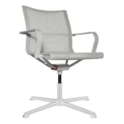 D1 Bürostuhl mit Armlehnen 4-beinig