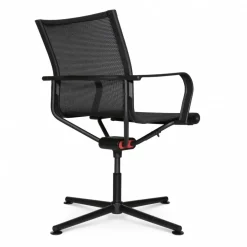 D1 Bürostuhl mit Armlehnen 4-beinig