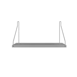 D20 Wandregal Edelstahl