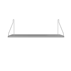 D20 Wandregal Edelstahl