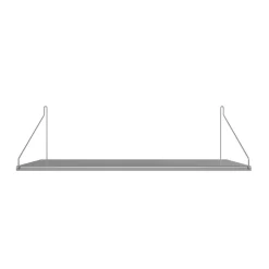 D27 Wandregal Edelstahl