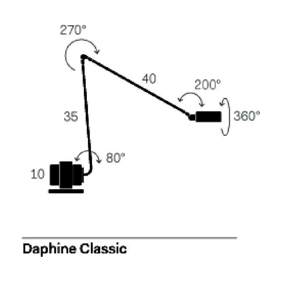 Daphine Classic Schreibtischleuchte