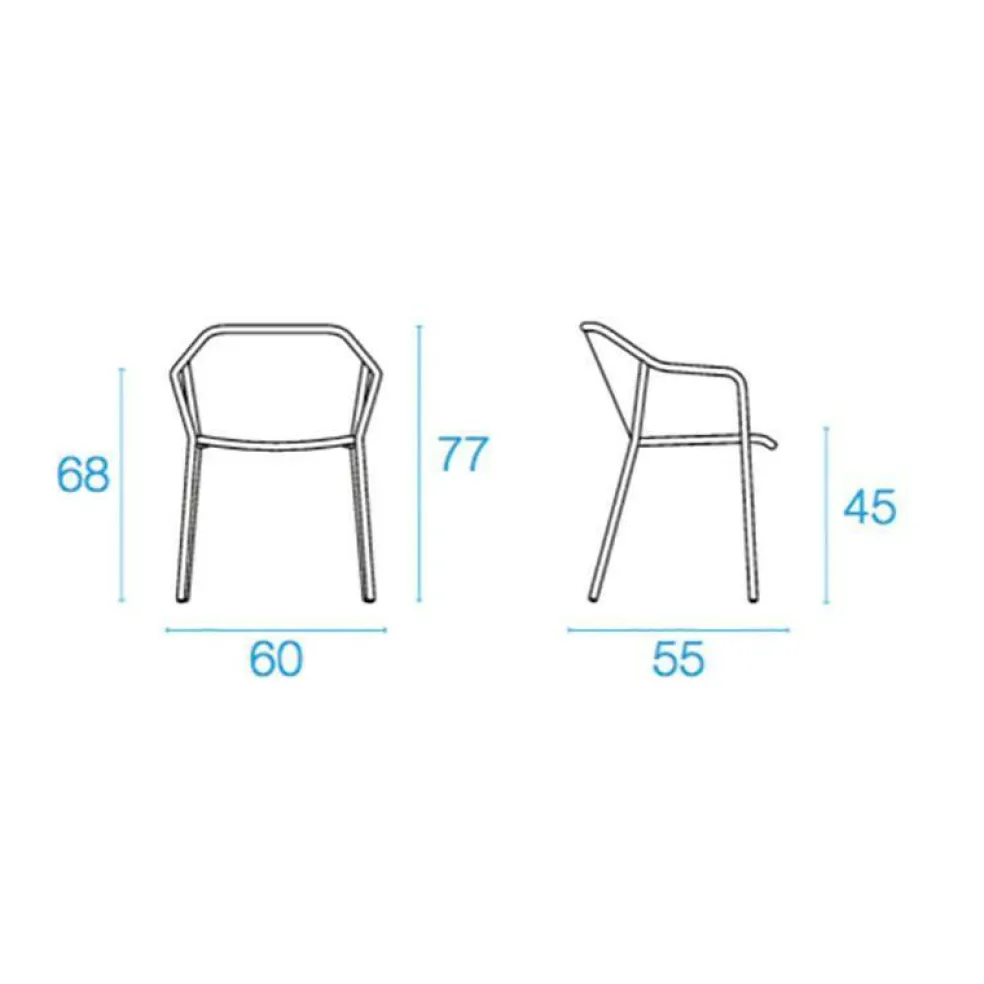 Darwin Gartenarmlehnstuhl