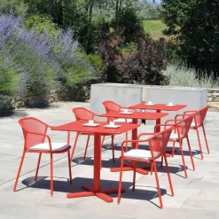 Darwin Gartentisch 80x80cm klappbar