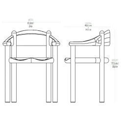 Daumiller Dining Armlehnstuhl