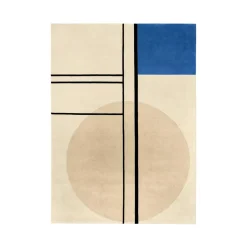 De Stijl Wollteppich