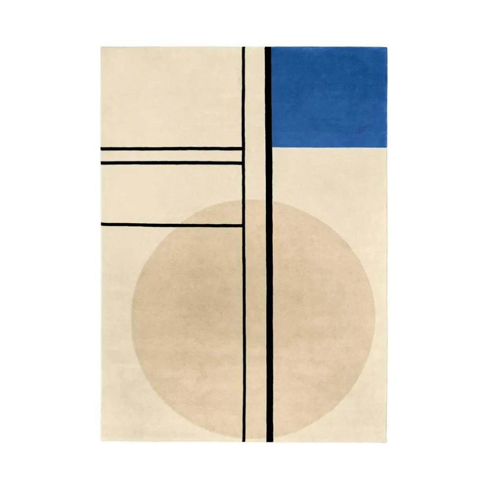 De Stijl Wollteppich