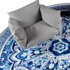 Delft Blue Plate Teppich