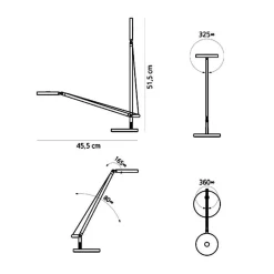 Demetra Micro LED Tischleuchte