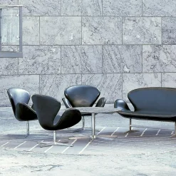 Der Schwan™/ Swan™ Sessel Leder