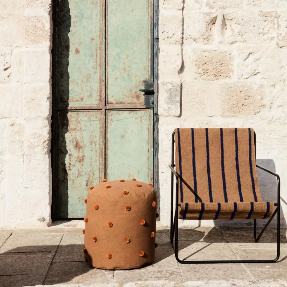 Desert Loungestuhl Gestell schwarz