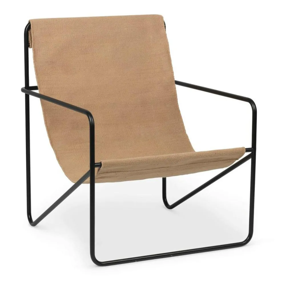 Desert Loungestuhl Gestell schwarz