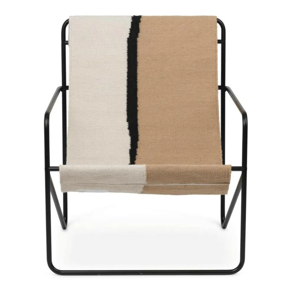 Desert Loungestuhl Gestell schwarz