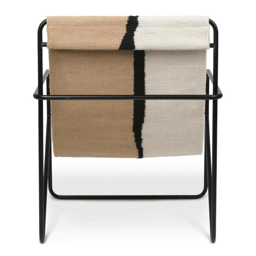 Desert Loungestuhl Gestell schwarz