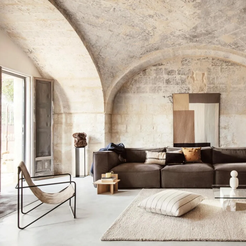 Desert Loungestuhl Gestell schwarz