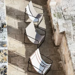 Desert Loungestuhl Gestell schwarz