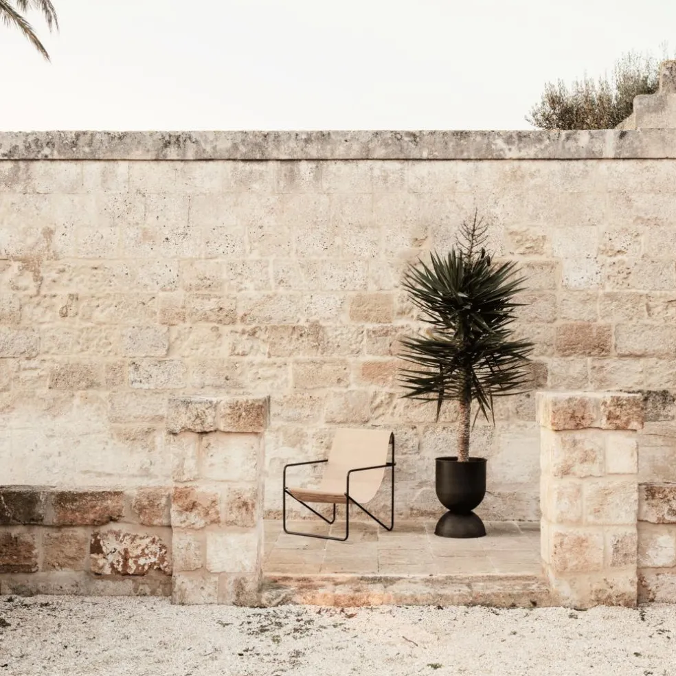 Desert Loungestuhl Gestell schwarz