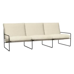 Desert Outdoor 3-Sitzer Sofa Stoff Bouclé