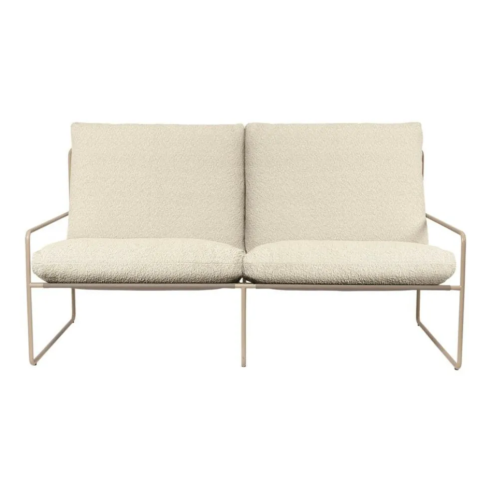 Desert Outdoor 2-Sitzer Sofa Stoff Bouclé