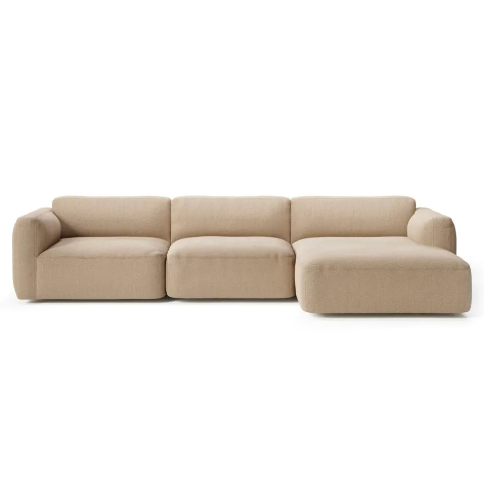 Develius Mellow 3-Sitzer Sofa Chaiselongue rechts
