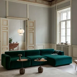 Develius 3-Sitzer Sofa Chaiselongue rechts