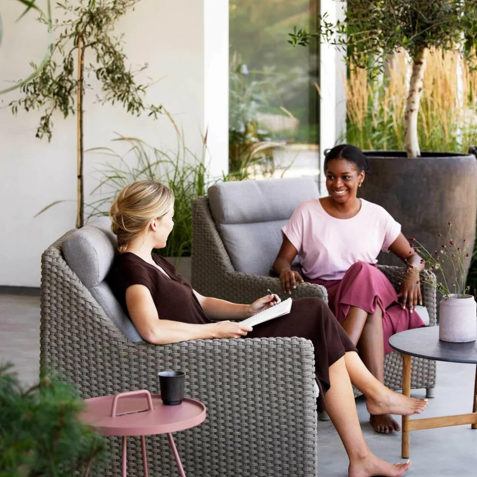 Diamond Outdoor Sessel hoher Rücken