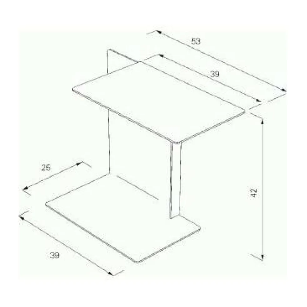 Diana A Beistelltisch