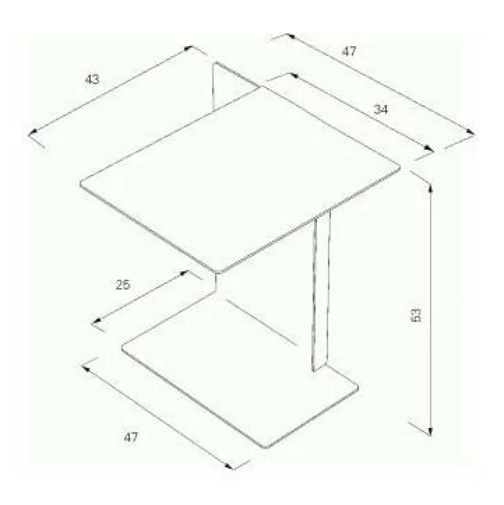 Diana B Beistelltisch