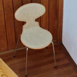 Die Ameise™ Stuhl Vorne gepolstert Gestell verchromt