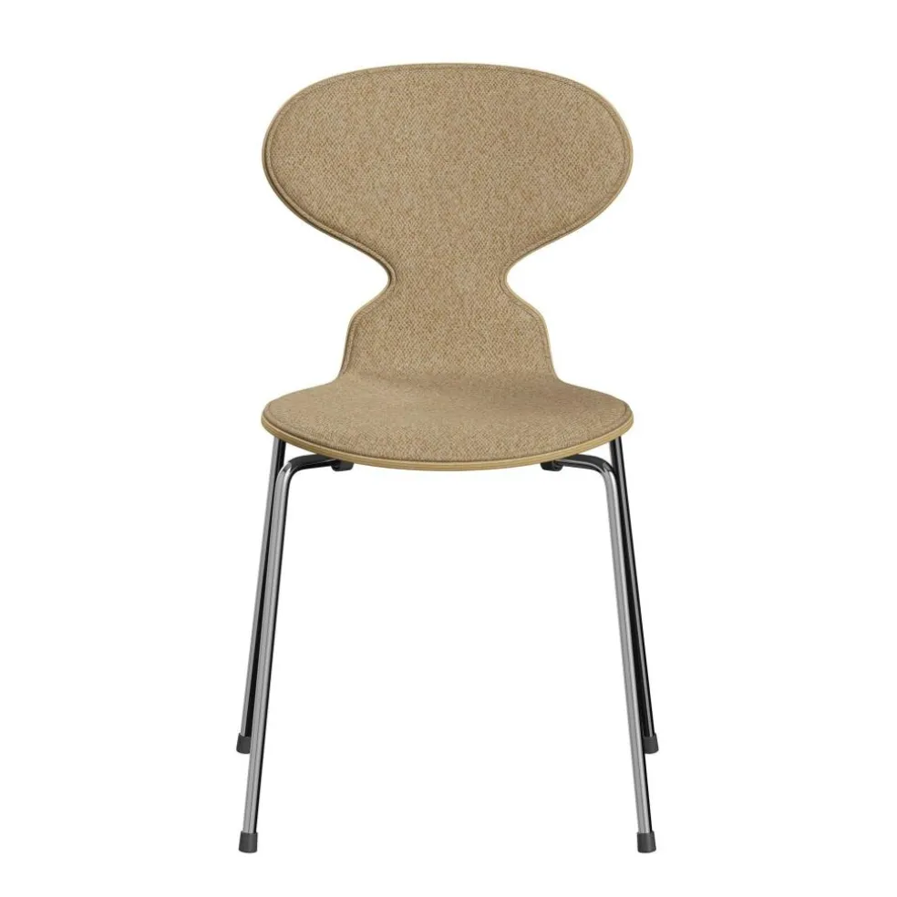 Die Ameise™ Stuhl Vorne gepolstert Gestell verchromt