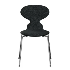 Die Ameise™ Stuhl Vorne gepolstert Gestell verchromt