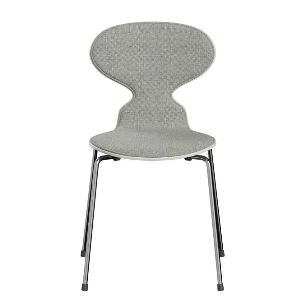 Die Ameise™ Stuhl Vorne gepolstert Gestell verchromt
